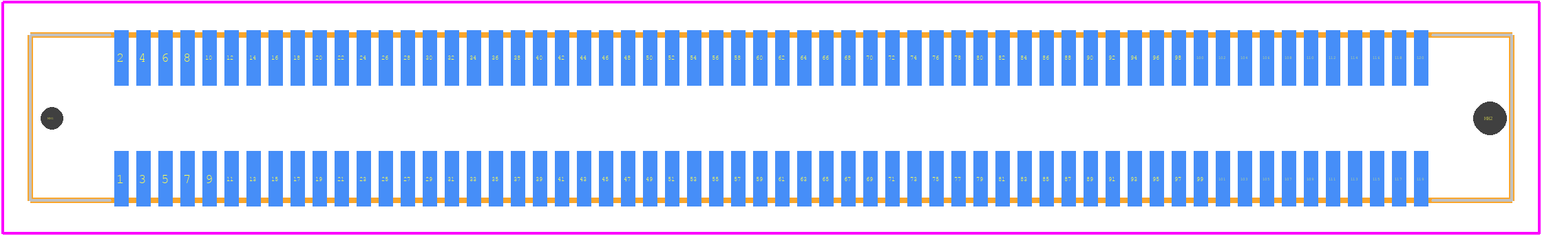 5177984-5 - TE Connectivity PCB footprint - Other - Other - 5177984-5-2