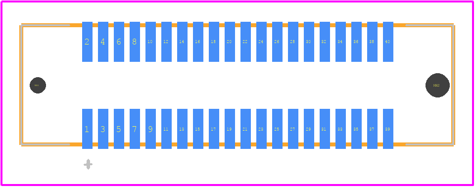 5177985-1 - TE Connectivity PCB footprint - Other - Other - 5177985-1-2