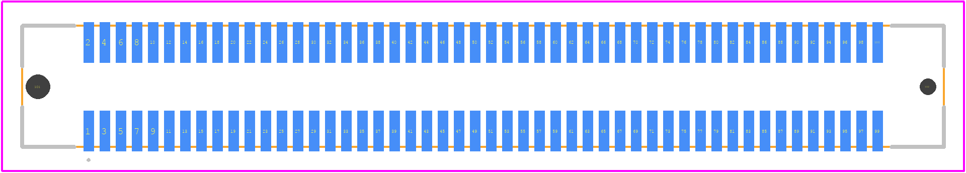 5177985-4 - TE Connectivity PCB footprint - Other - Other - 5177985-4-2