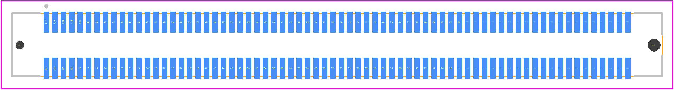 5179030-6 - TE Connectivity PCB footprint - Other - Other - 5179030-6-1
