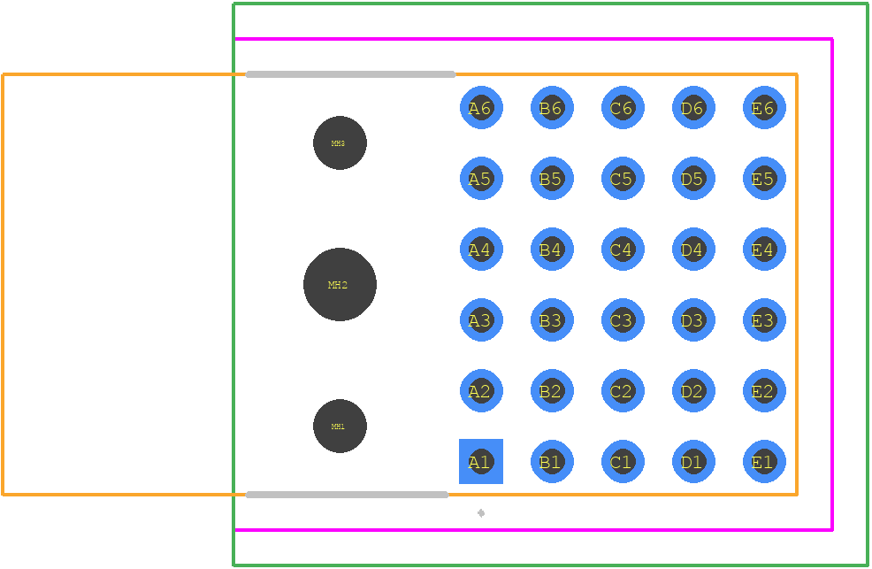 5223008-1 - TE Connectivity PCB footprint - Other - Other - 5223008-1