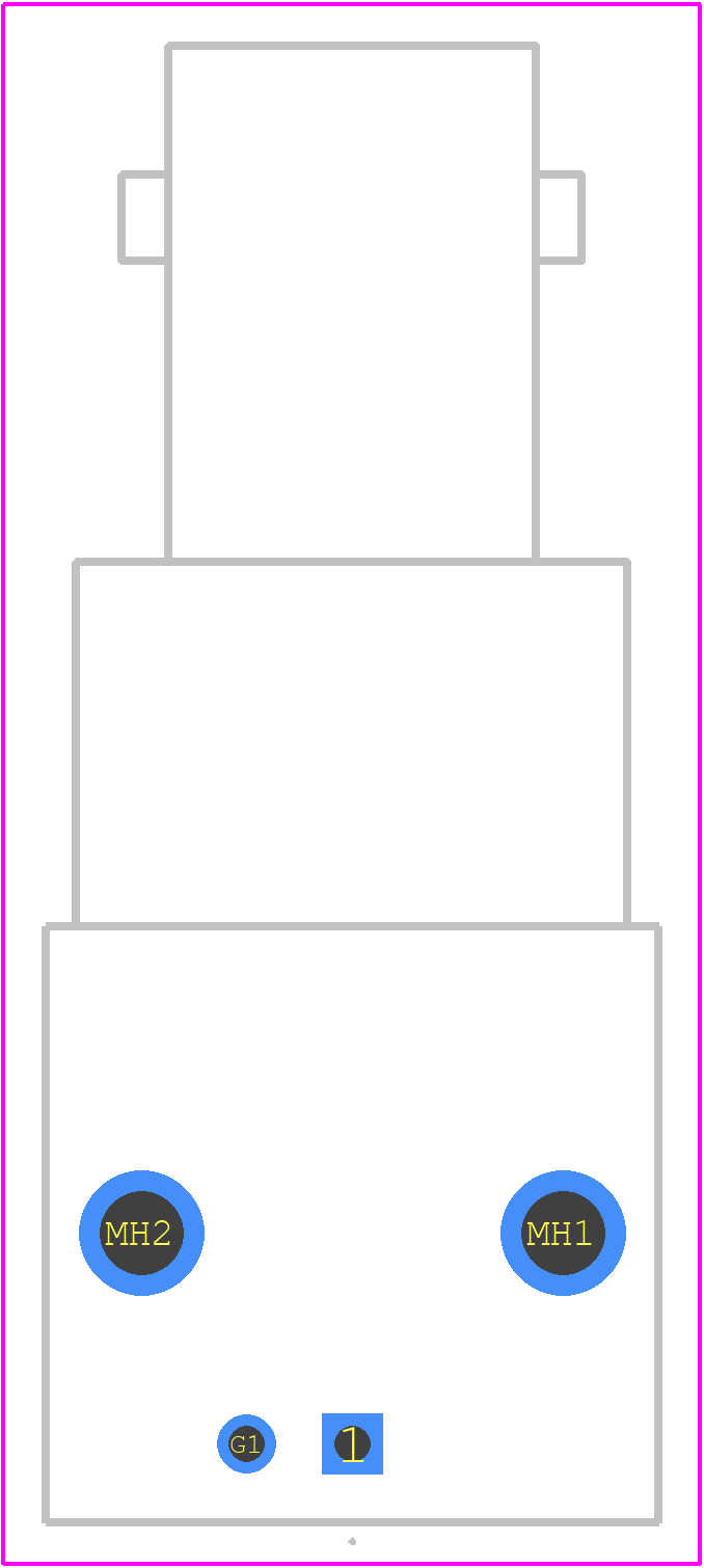 5227161-6 - TE Connectivity PCB footprint - Other - Other - 5227161-6-1