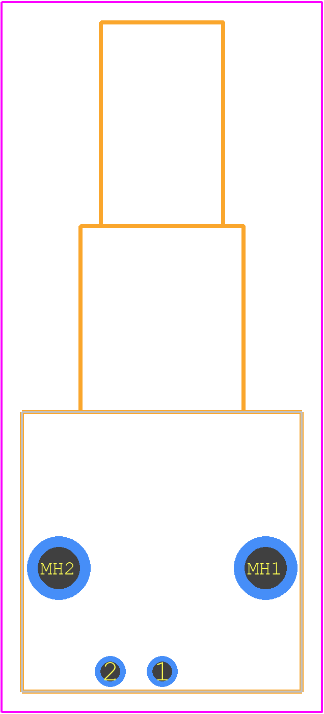 5413194-2 - TE Connectivity PCB footprint - Other - Other - 5413194-2-1
