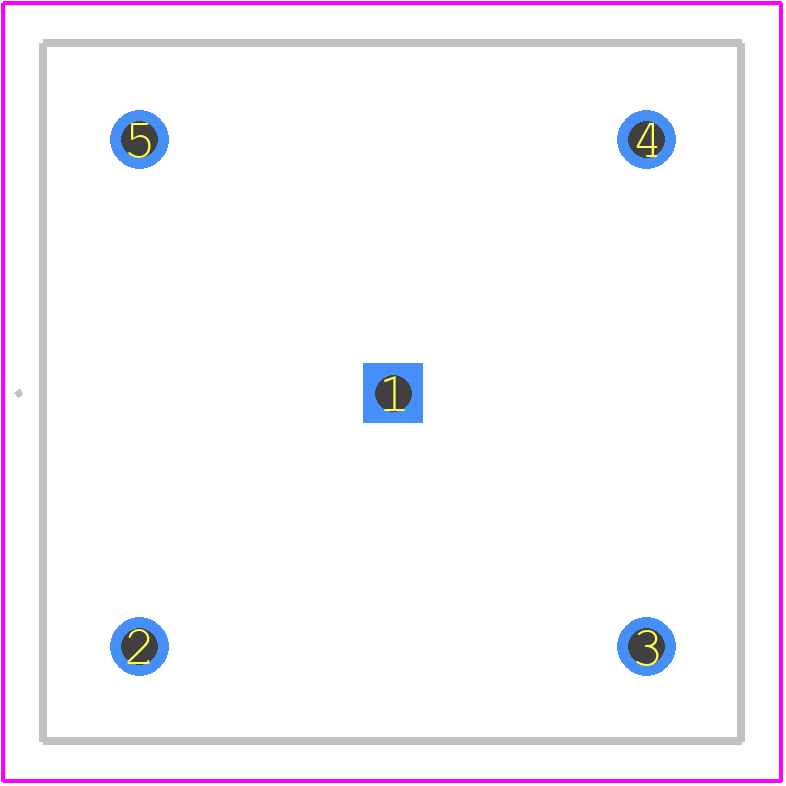 5414460-1 - TE Connectivity PCB footprint - Other - Other - 5414460-1-2