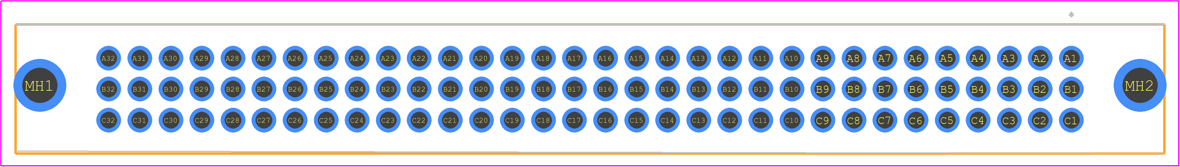 5535032-4 - TE Connectivity PCB footprint - Other - Other - 5535032-4-2