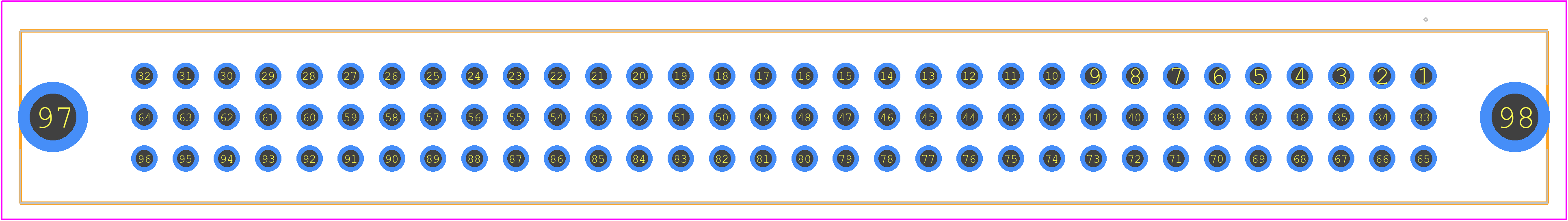5535090-4 - TE Connectivity PCB footprint - Other - Other - 5535090-4