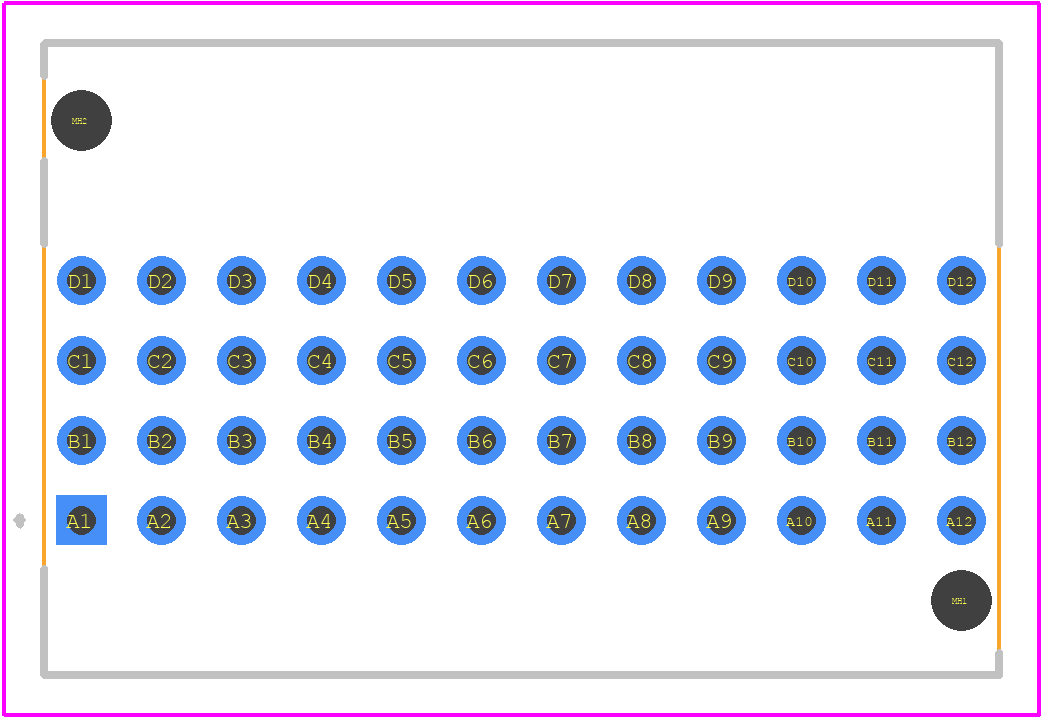 5536501-2 - TE Connectivity PCB footprint - Other - Other - 5536501-2-3