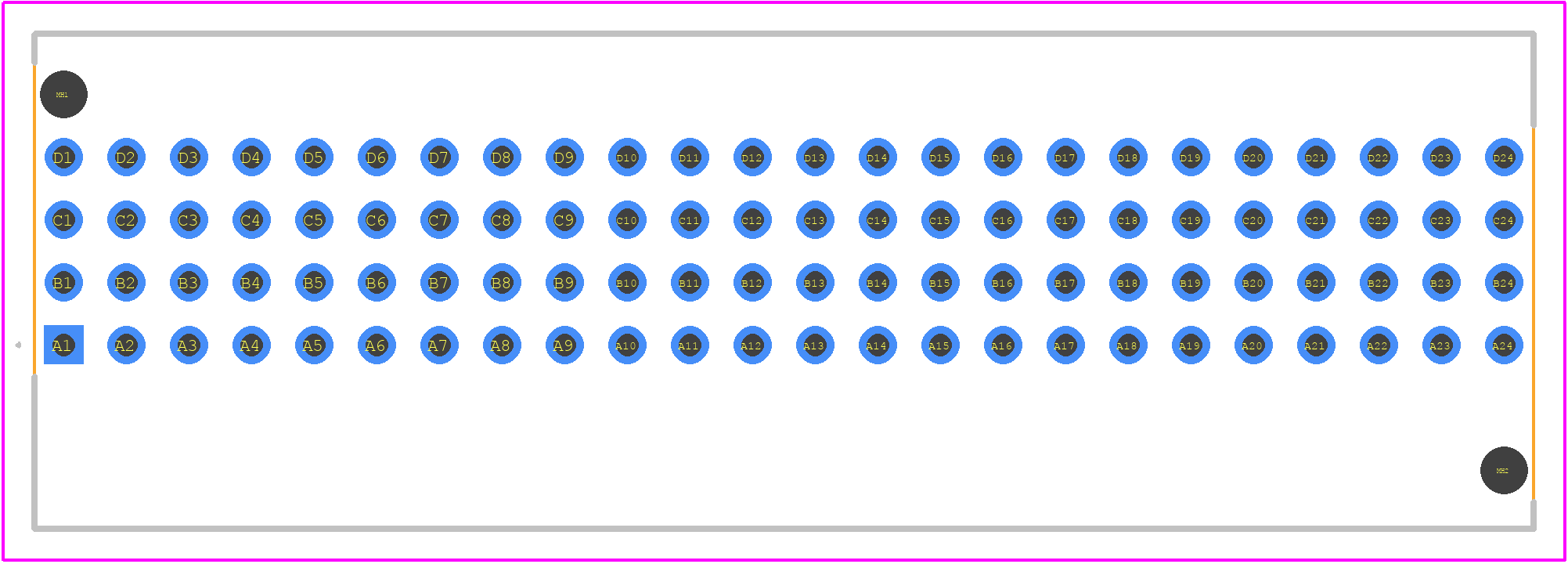 5536501-3 - TE Connectivity PCB footprint - Other - Other - 5536501-3-3