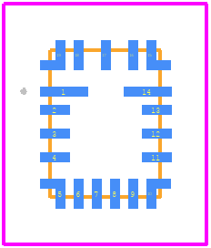 MP8017GL-Z - Monolithic Power Systems (MPS) PCB footprint - Other - Other - QFN-19 (3mmx4mm)