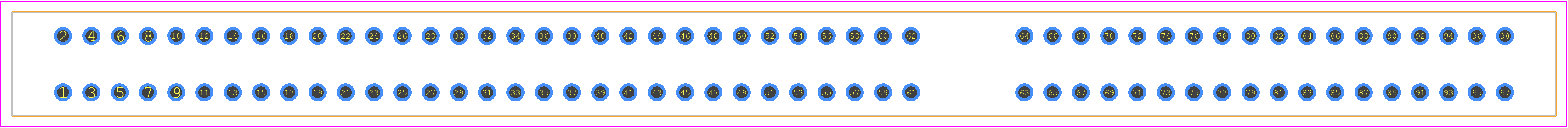5645169-3 - TE Connectivity PCB footprint - Other - Other - 5645169-3-2