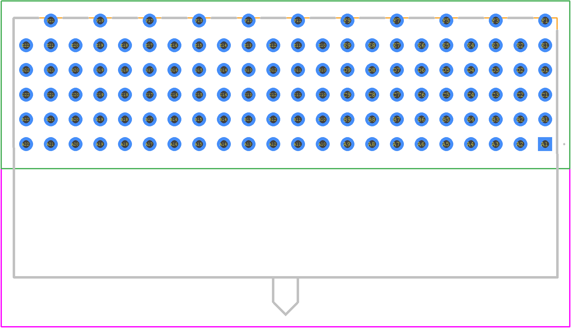 5646489-1 - TE Connectivity PCB footprint - Other - Other - 5646489-1-3