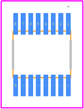 HAR3930A-GU - TDK PCB footprint - Other - Other - HAR3930A-GU-2