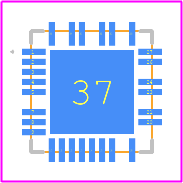 A89103KEVSR-5 - Allegro Microsystems PCB footprint - Other - Other - A89103KEVSR-5