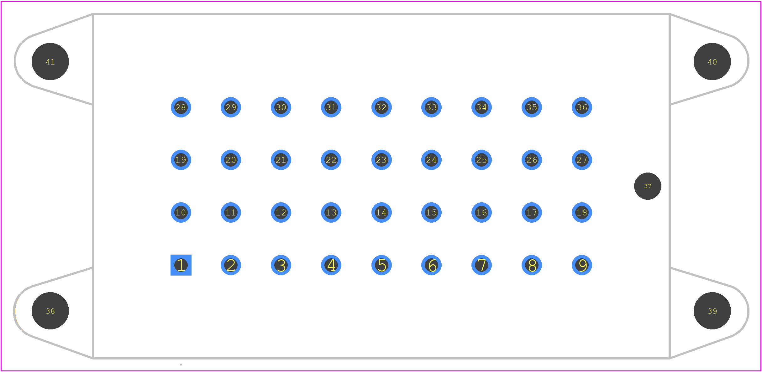 2-1670615-1 - TE Connectivity PCB footprint - Other - Other - 2-1670615-1-2