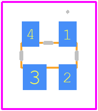 LAT-0+ - Mini-Circuits PCB footprint - Other - Other - LAT-0+-2