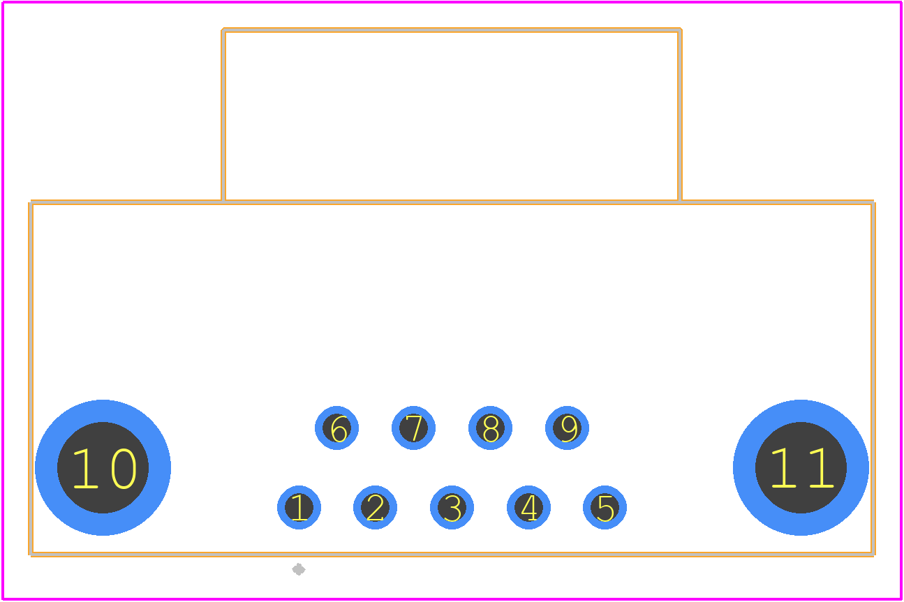 5747844-4 - TE Connectivity PCB footprint - Other - Other - 5747844-4