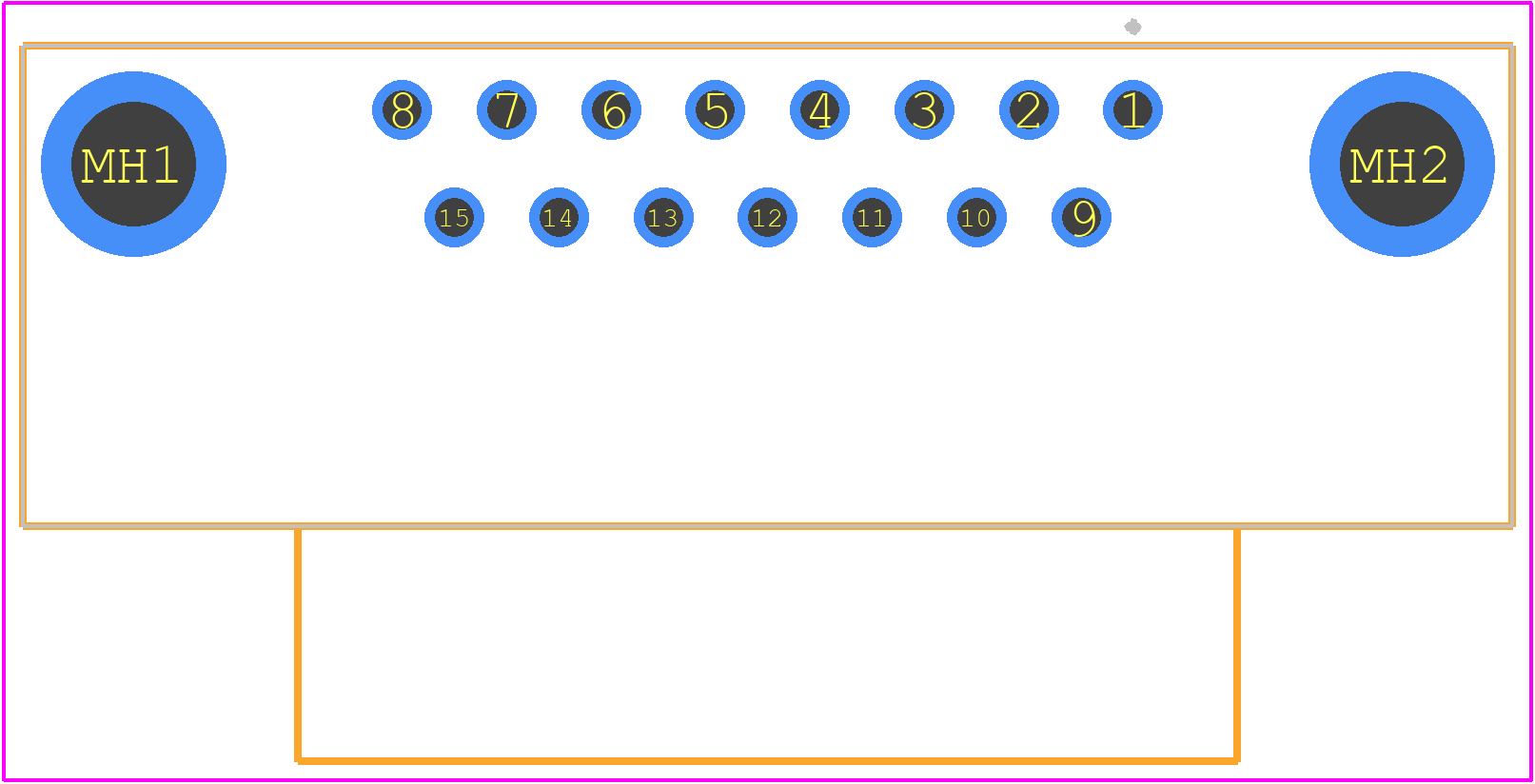 5747845-4 - TE Connectivity PCB footprint - Other - Other - 5747845-4-3