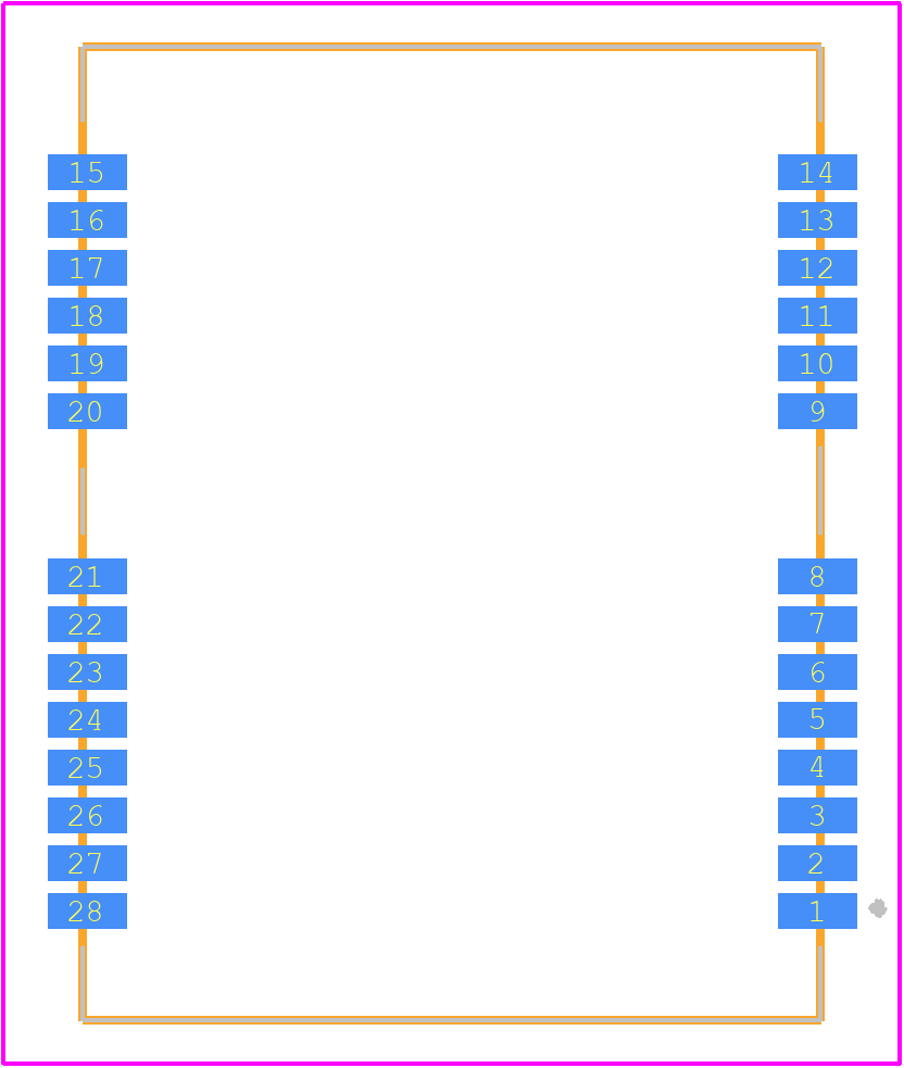 LEA-M8S - U-Blox PCB footprint - Other - Other - LEA-M8S-2