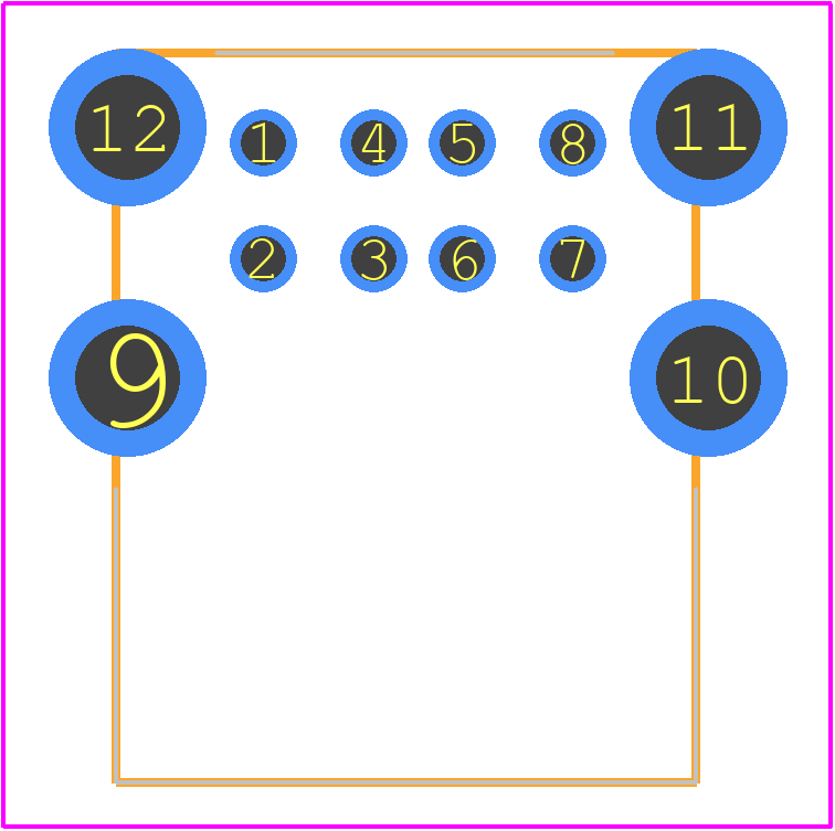 5787617-1 - TE Connectivity PCB footprint - Other - Other - 5787617-1
