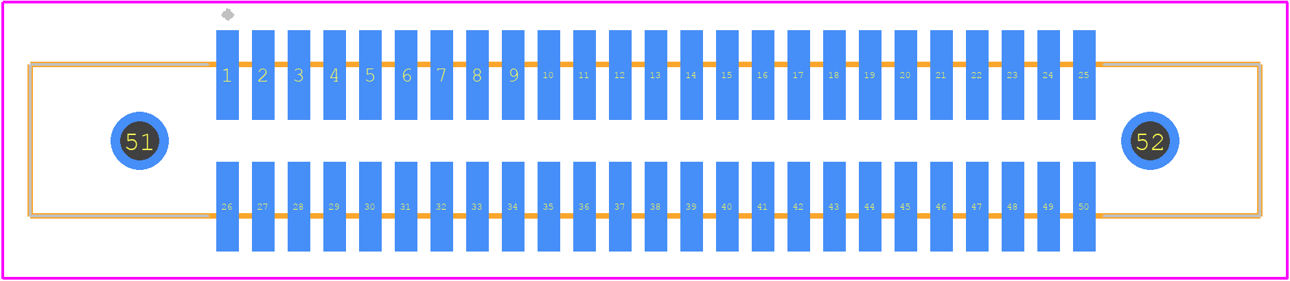 5788643-1 - TE Connectivity PCB footprint - Other - Other - 5788643-1-2