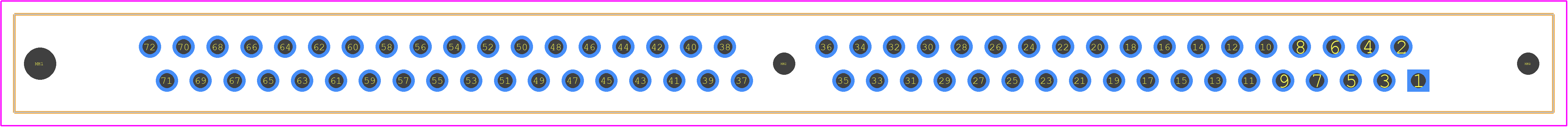5822021-4 - TE Connectivity PCB footprint - Other - Other - 5822021-4-2
