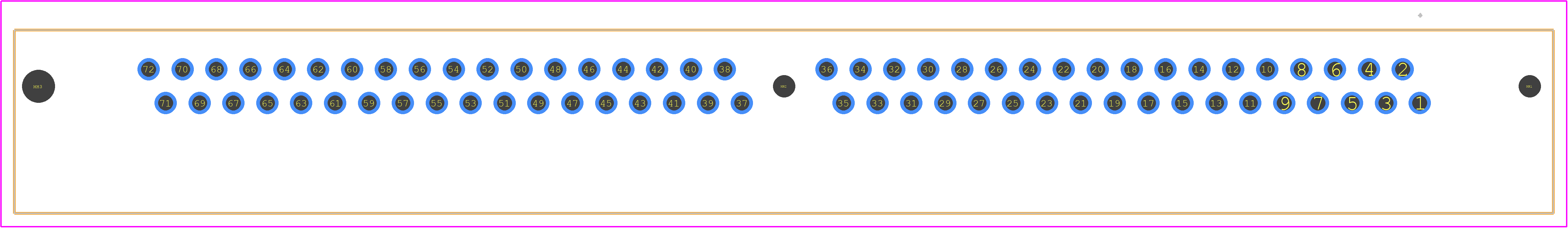 5822134-3 - TE Connectivity PCB footprint - Other - Other - 5822134-3-1