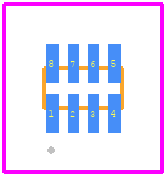 NCX2222GTX - NXP PCB footprint - Other - Other - SOT833-1_2022-1