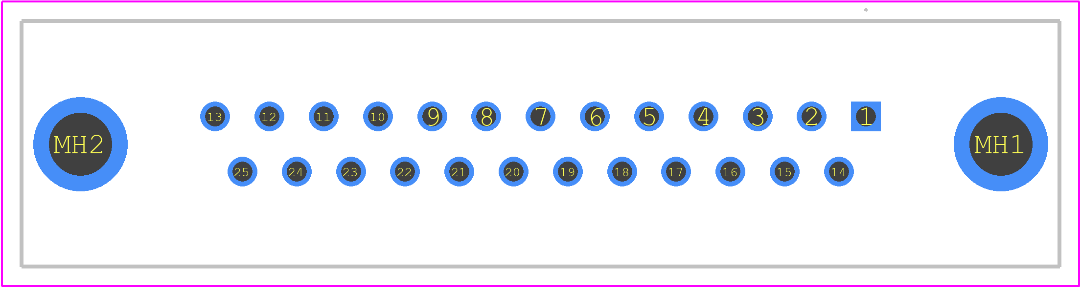 L17HTNBGSOL2CRM51C - Amphenol PCB footprint - Other - Other - L17HTNBGSOL2CRM51C-2