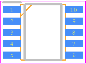 CM6805BIR - CHAMPION PCB footprint - Small Outline Packages - Small Outline Packages - CM6806AGIR