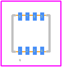 CY15V104QI-20LPXIT - Infineon PCB footprint - Other - Other - PG-VQFN-8-800