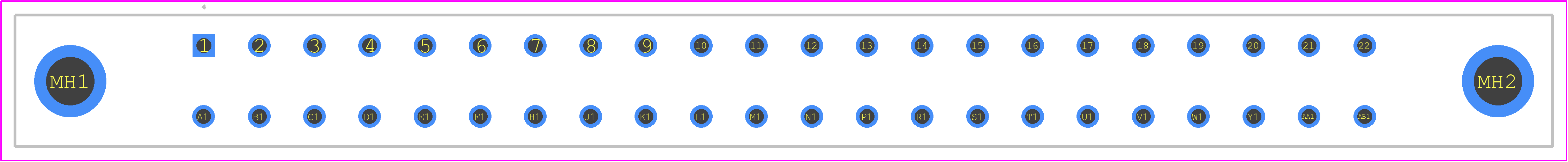 337-044-558-201 - EDAC PCB footprint - Other - Other - 337-044-558-201-2