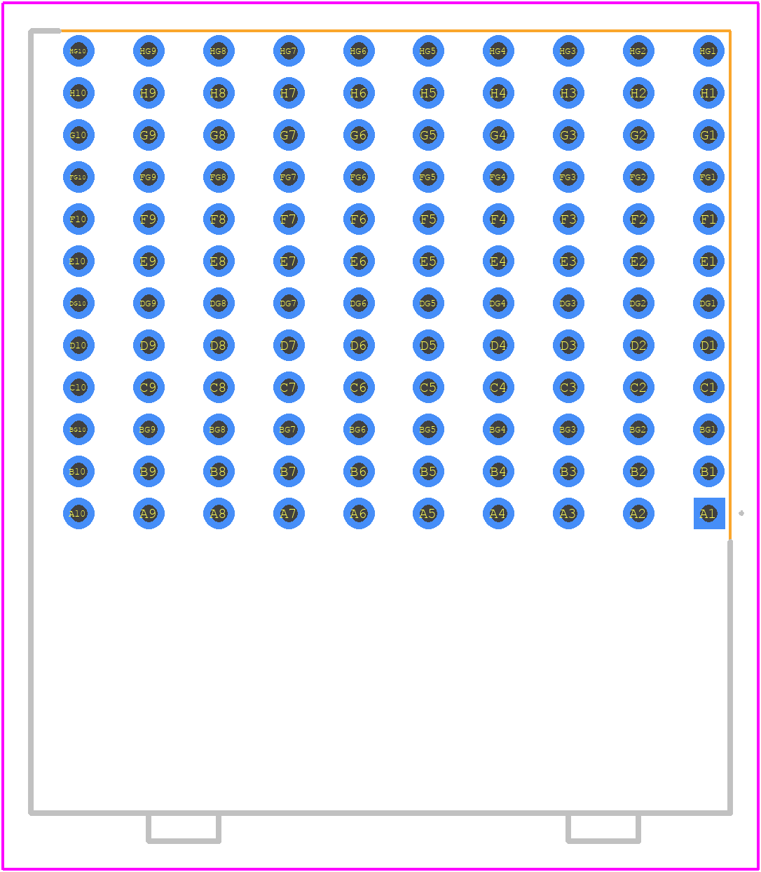6469001-1 - TE Connectivity PCB footprint - Other - Other - 6469001-1-1