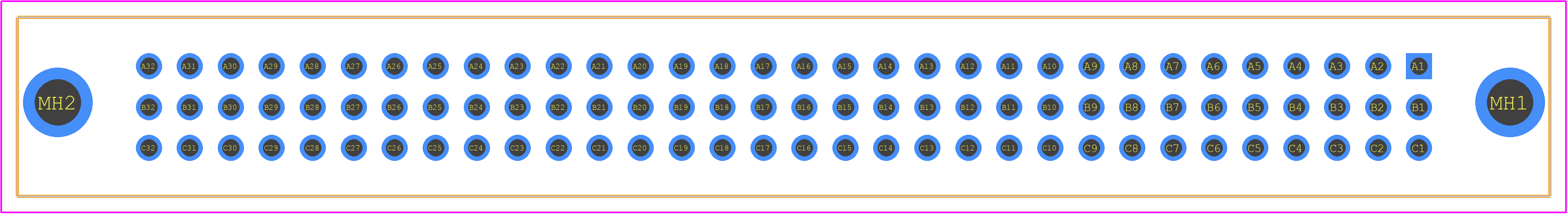 650470-5 - TE Connectivity PCB footprint - Other - Other - 650470-5-1