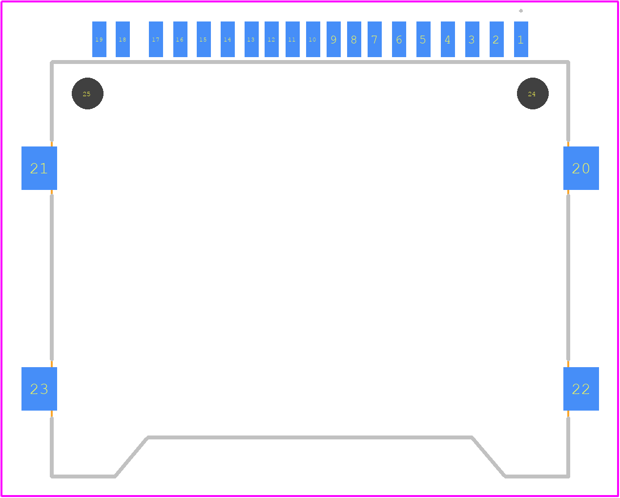 SD4-4-B - Same Sky PCB footprint - Other - Other - SD4-4-B-1