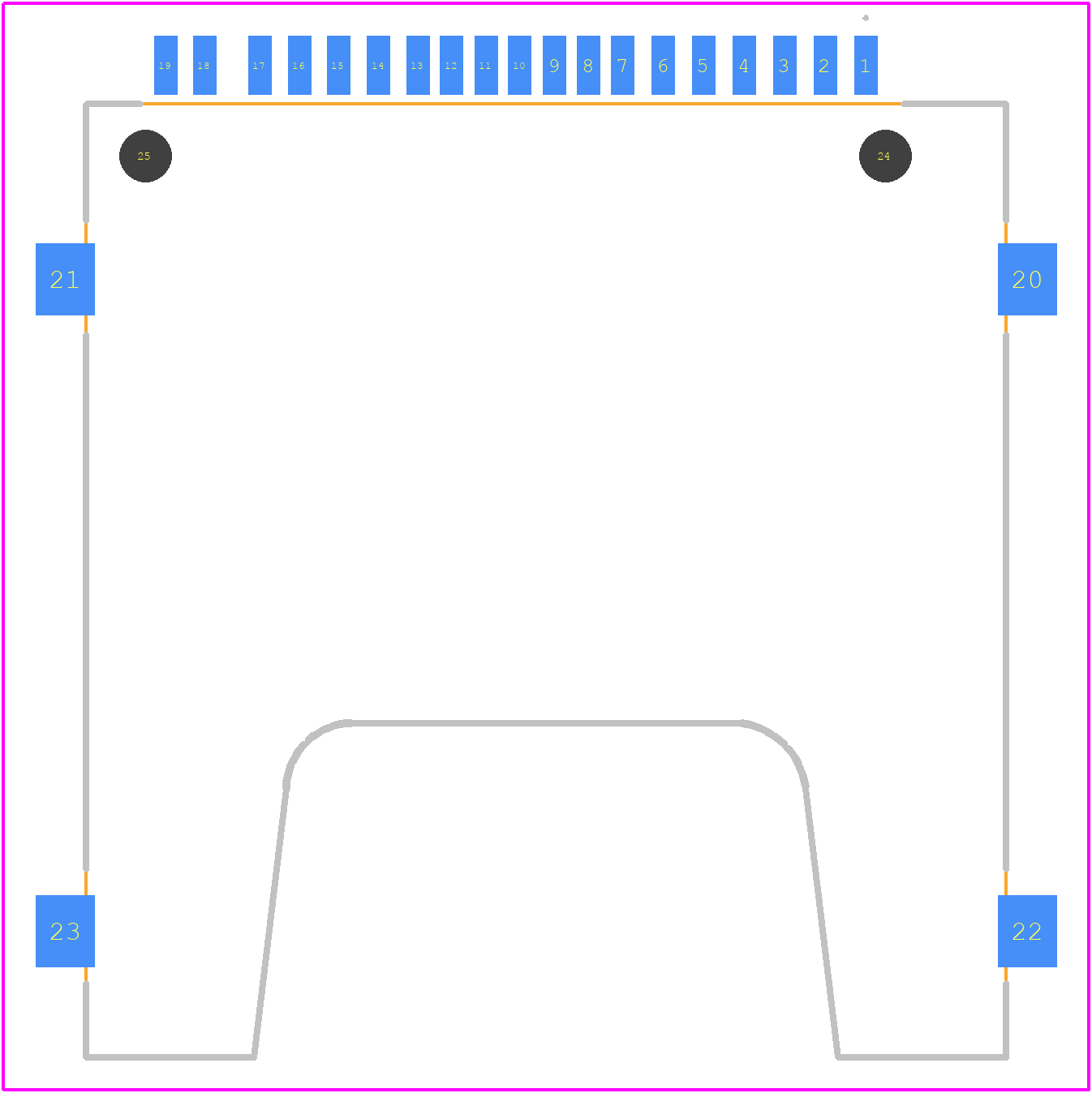 SD4-1-A - Same Sky PCB footprint - Other - Other - SD4-1-A-1
