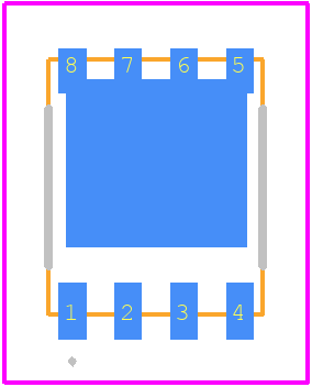 DMTH10H032SPSW-13 - Diodes Incorporated PCB footprint - Other - Other - PowerDI5060-8 (SWP) (Type UX)