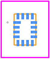 PI3CH3253ZTAEX - Diodes Incorporated PCB footprint - Other - Other - 16-UQFN (ZTA)_2024