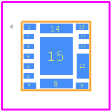 TPSM843620SITR - Texas Instruments PCB footprint - Other - Other - SIT0015A_2026-1.3