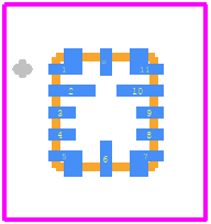 TPS7A5301BRPSR - Texas Instruments PCB footprint - Other - Other - RPS0012A
