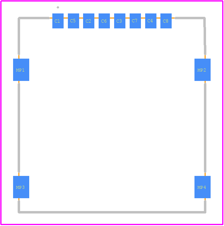 MSIM-3-C - Same Sky PCB footprint - Other - Other - MSIM-3-C-2