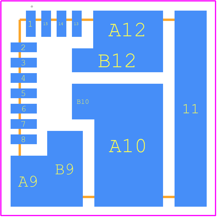 ISL8206MIRZ - Renesas Electronics PCB footprint - Other - Other - L15.15x15
