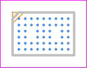 IS2066B-237-TRAY - Microchip PCB footprint - BGA - BGA - IS2066B-237-TRAY-