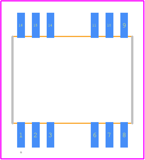 HCPL-315J - Avago Technologies PCB footprint - Other - Other - HCPL-315J-5