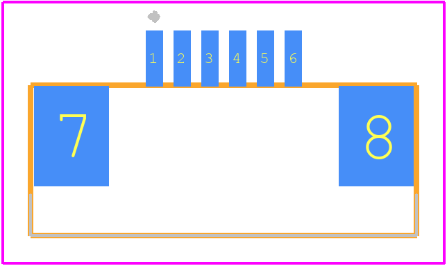 84952-6 - TE Connectivity PCB footprint - Other - Other - 84952-6-3
