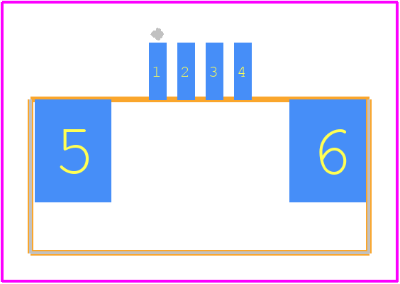 84953-4 - TE Connectivity PCB footprint - Other - Other - 84953-4