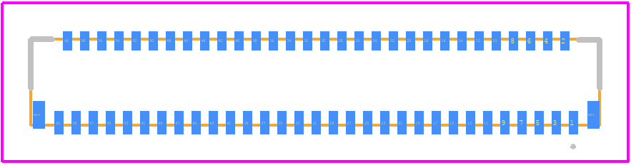 FH35C-61S-0.3SHW(99) - Hirose PCB footprint - Other - Other - FH35C-61S-0.3SHW(99)-2