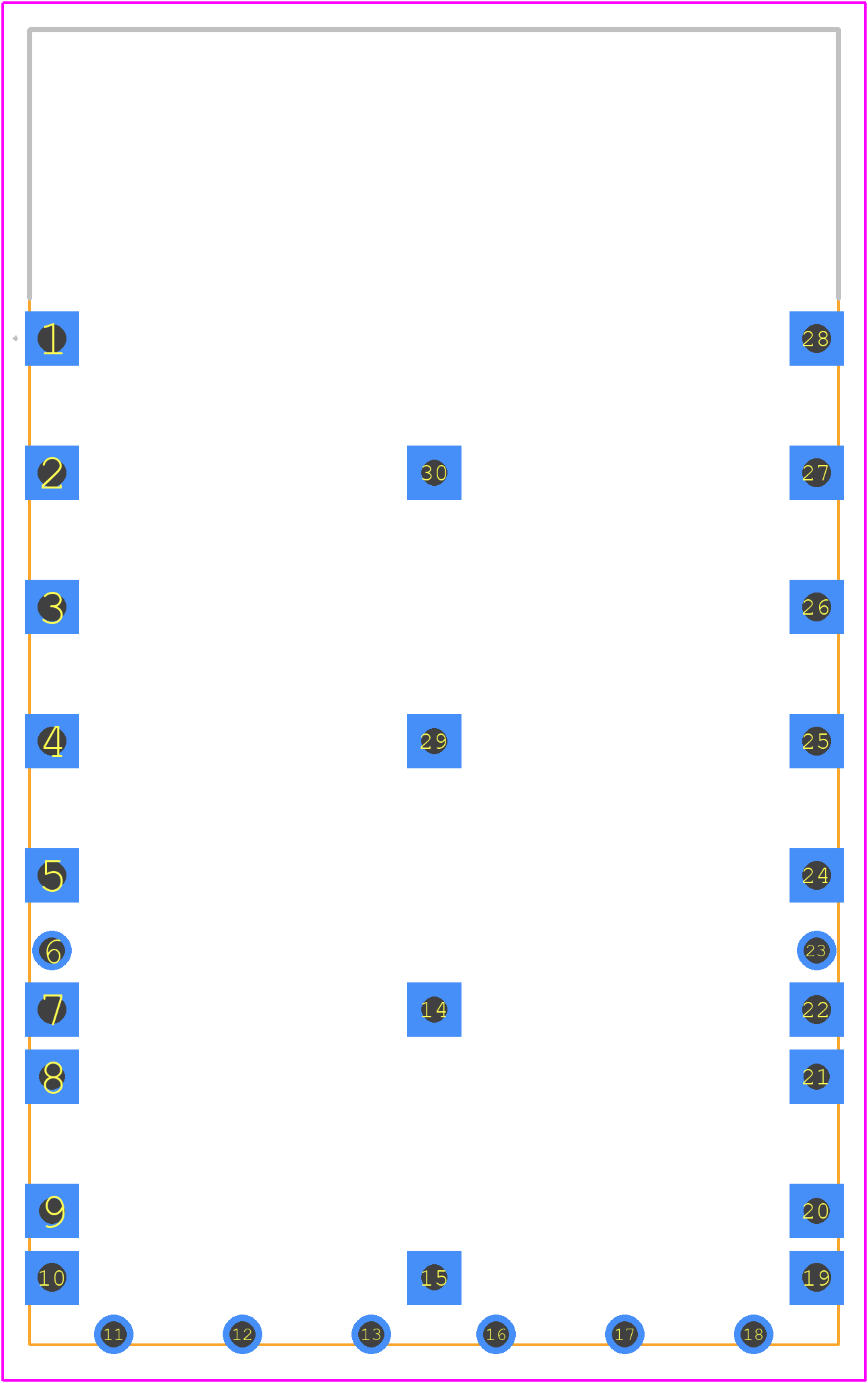0747548220 - Molex PCB footprint - Other - Other - 0747548220-6
