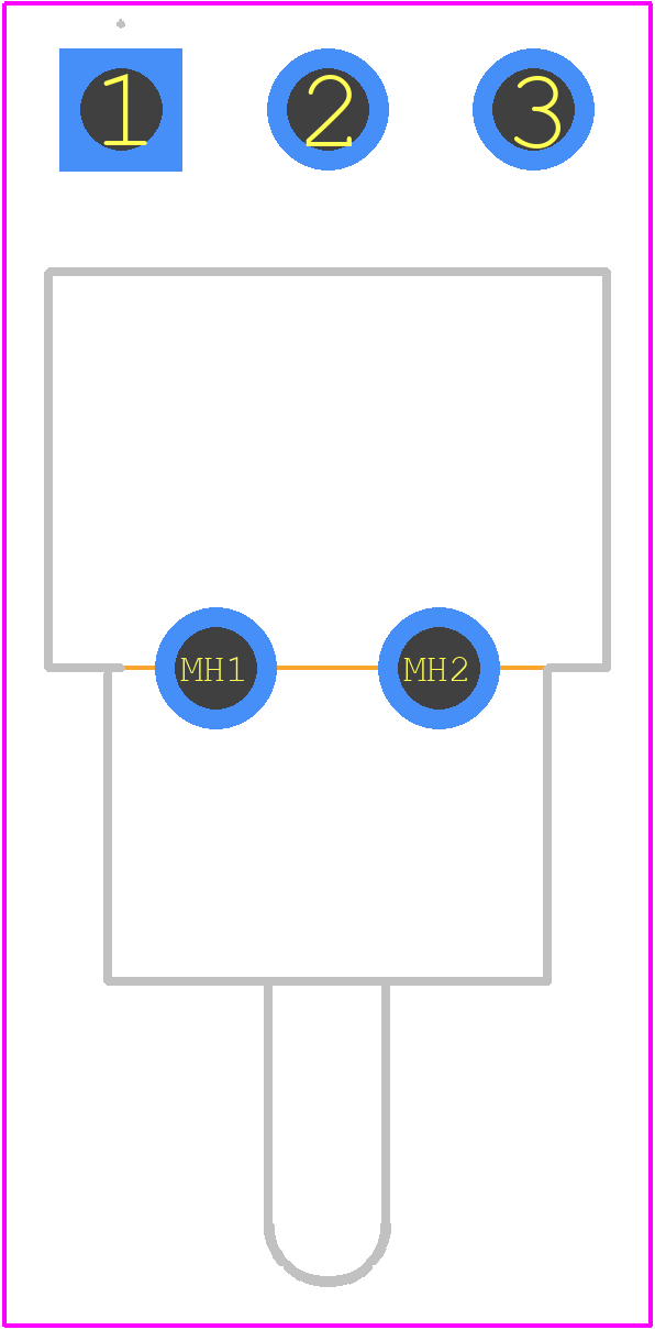 A101MD9AG04 - TE Connectivity PCB footprint - Other - Other - A101MD9AG04-2