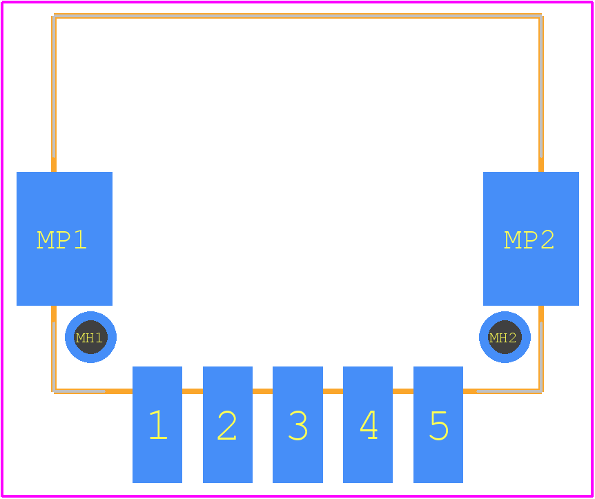 5-147323-4 - TE Connectivity PCB footprint - Other - Other - 5-147323-4-3
