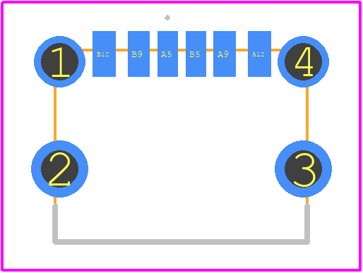 2479774-1 - TE Connectivity PCB footprint - Other - Other - 2479774-1-2